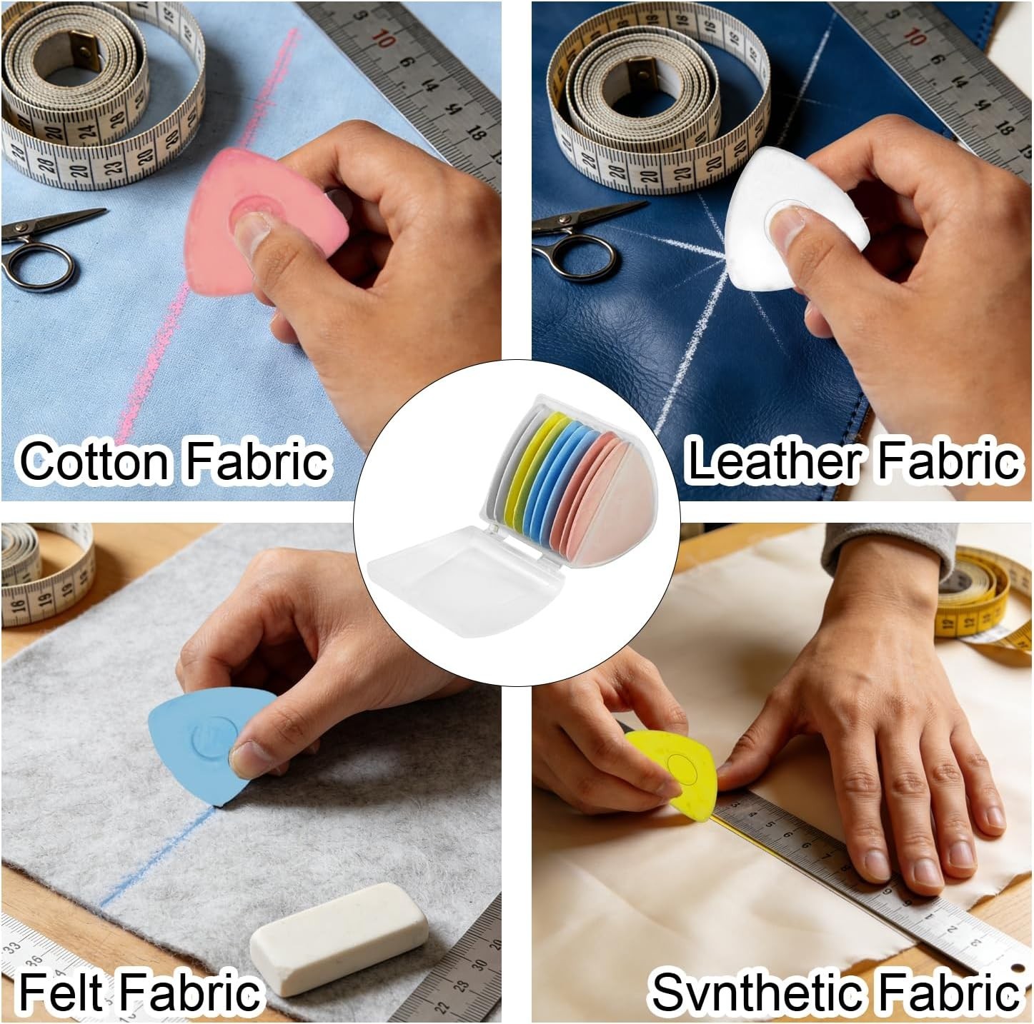 Tailors Chalk Sewing Tailor’s Fabric Marker Chalk for Quilting,Sewing Supplies
