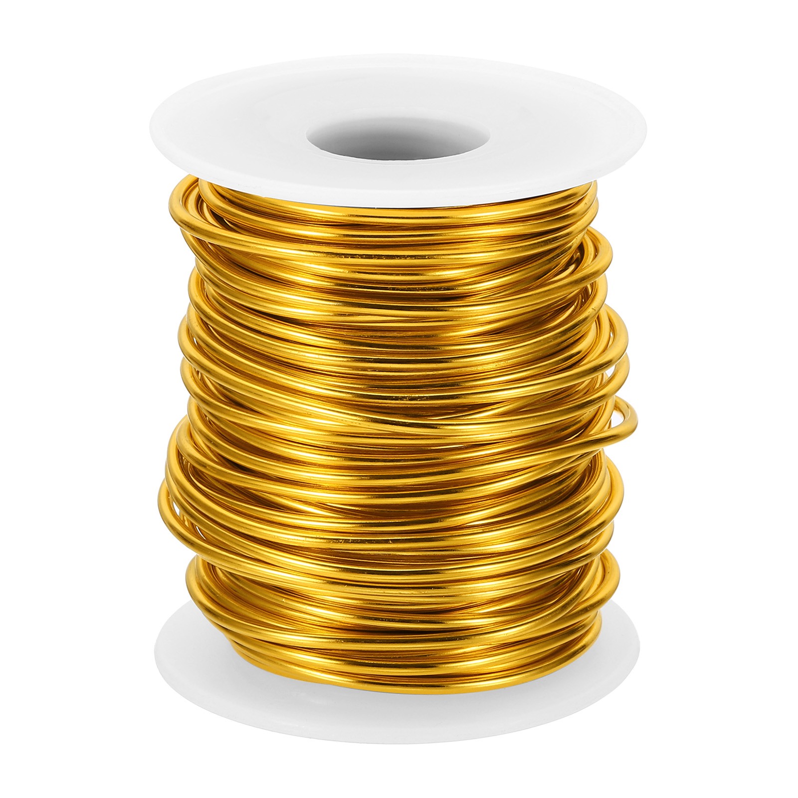 1.5mm Aluminum Wire for Sculpting, Jewelry Making, Metal Wrap, Yellow
