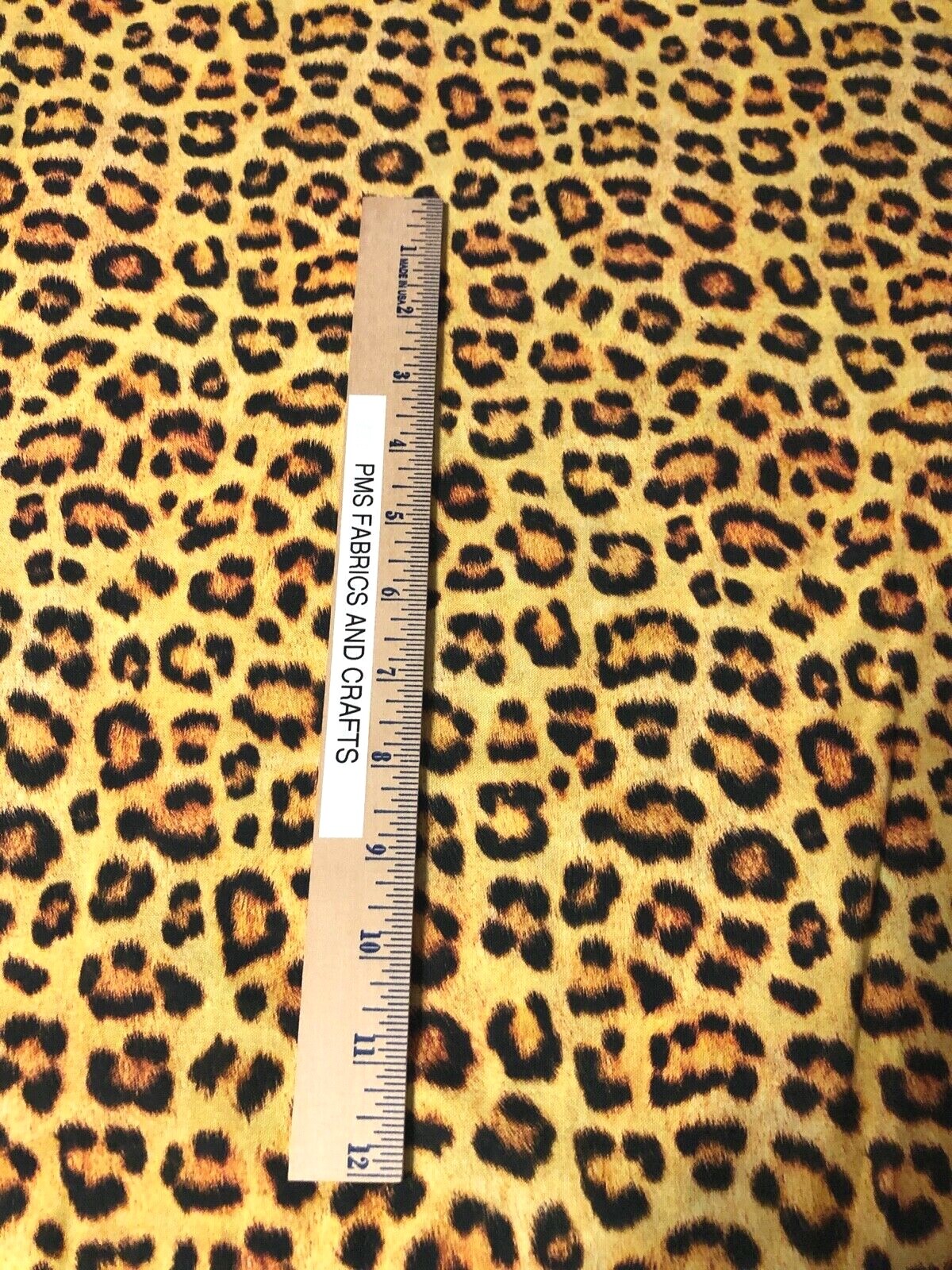 RK Animal Kingdom Cheetah print digital 100% cotton fabric by the yard 36 x 44