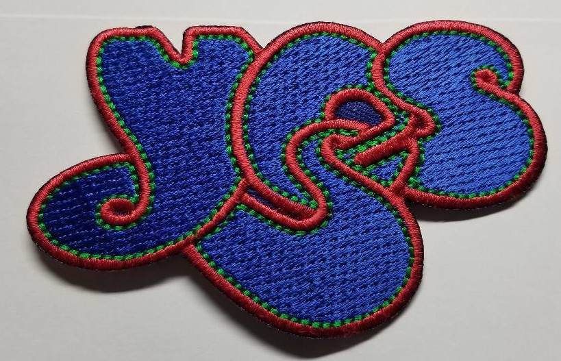YES Progressive rock; pop rock; art rock; Band Embroidered Patch 1.5X3.5″