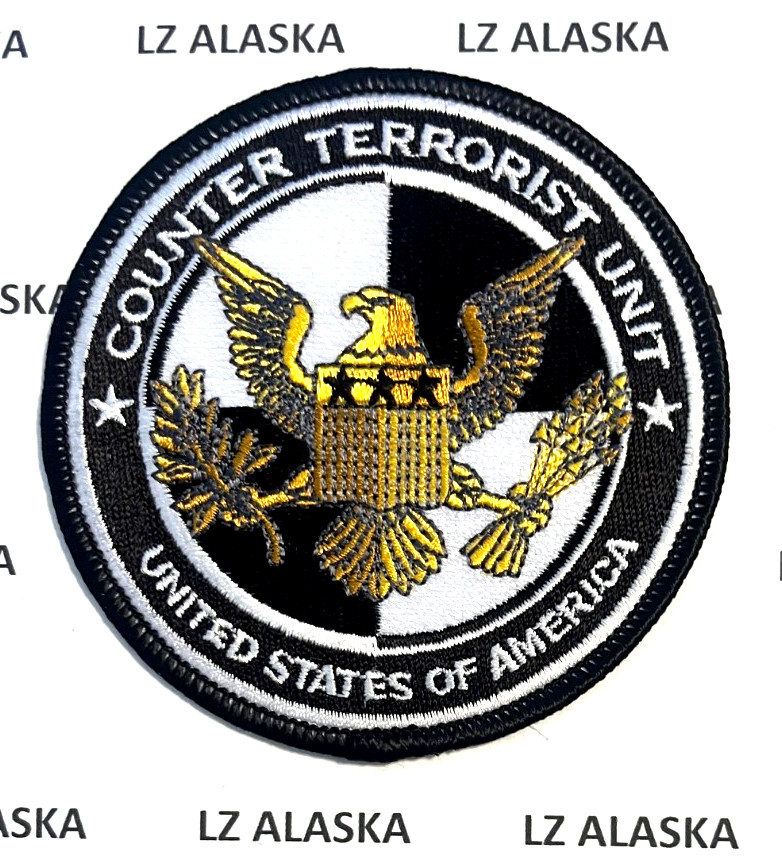 UNITED STATES of AMERICA COUNTER TERRORIST UNIT PATCH (DD)