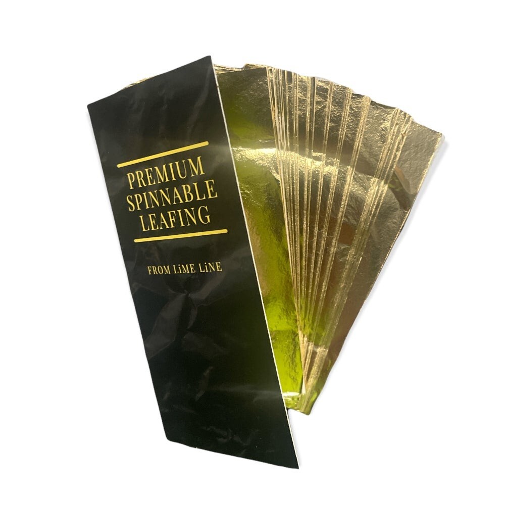LiME LiNE Spinable Gold Leafing – Pack of 100