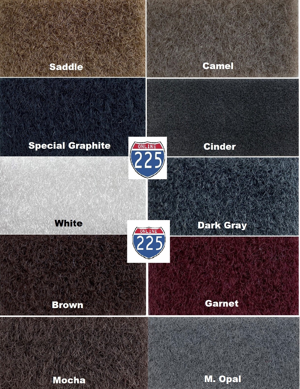 Durable Upholstery Multi Color Un-Backed Automotive Carpet 40″ Wide-By the Yard