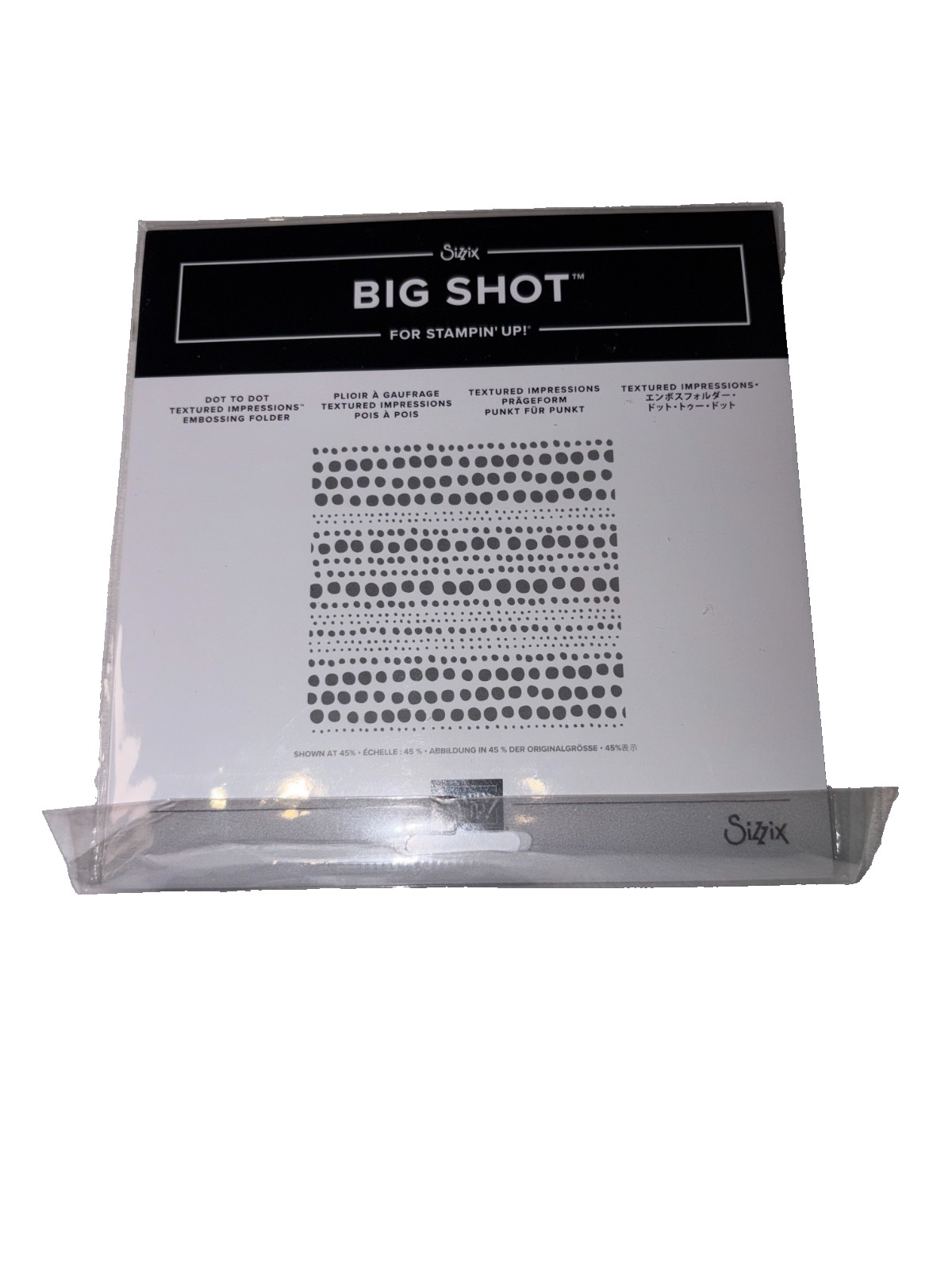 Dot to dot Textured impressions embossing folder – Stampin’ Up – Stamp set