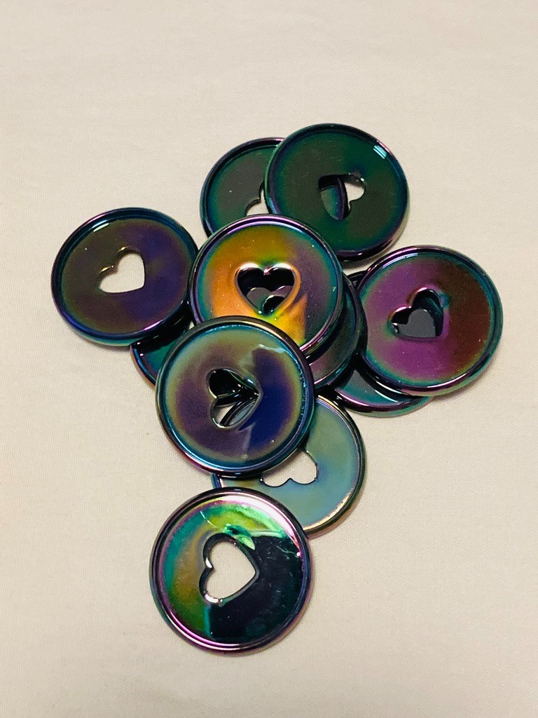 Huge Lot of 118 Happy Planner Discs – Metal, Glitter, Disney, Iridescent, Mini