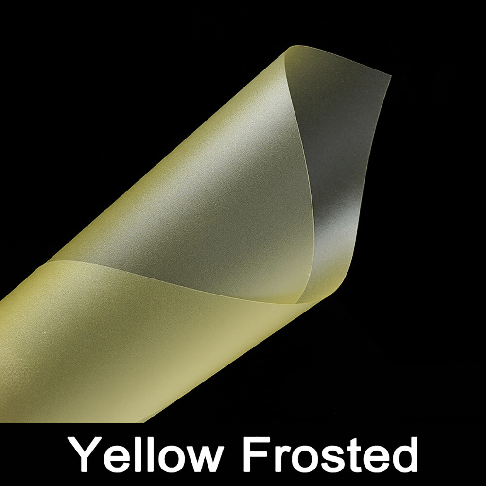 Frosted Flexible PVC Plastic Sheet Color Thin Translucent 0.03-0.4mm Clear Panel