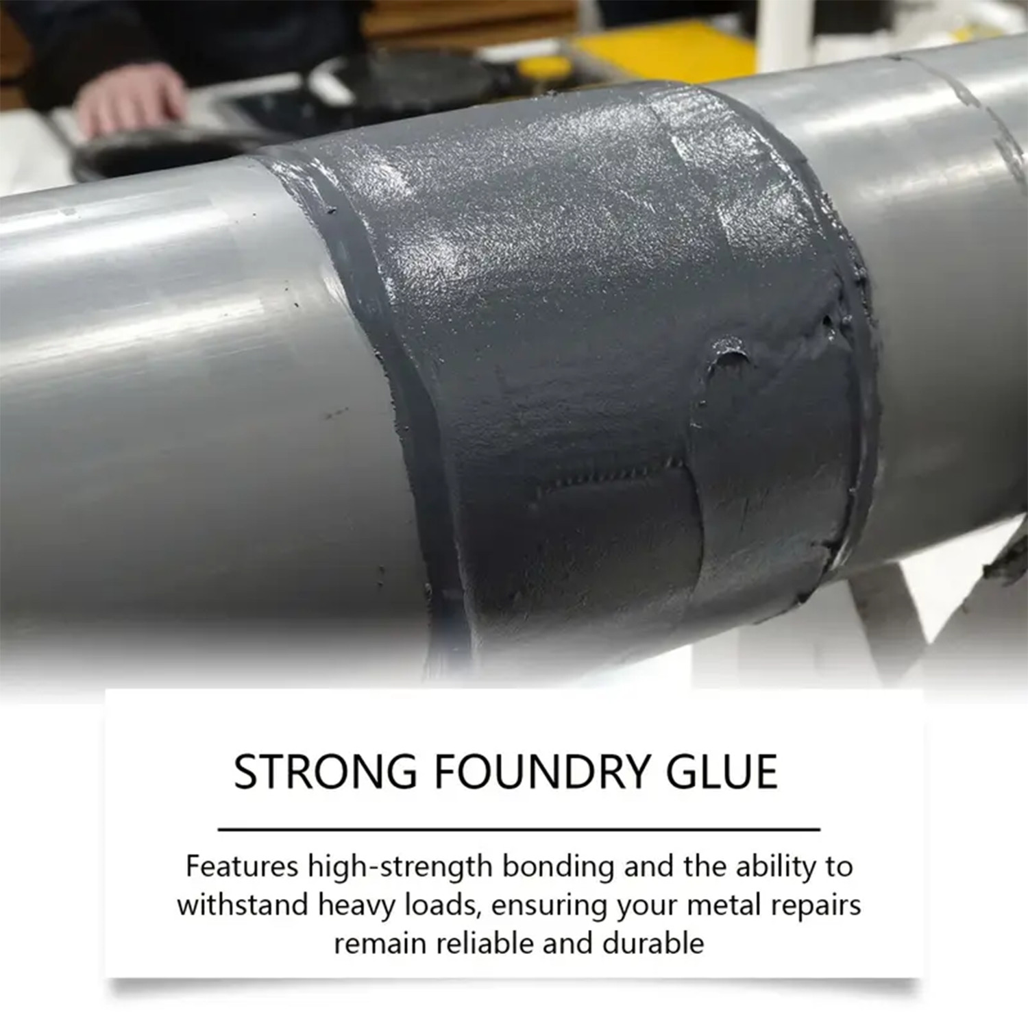 Resistant Multi-Surface Bonding of Cast Iron, Wood, and Plastic – Metal Magic