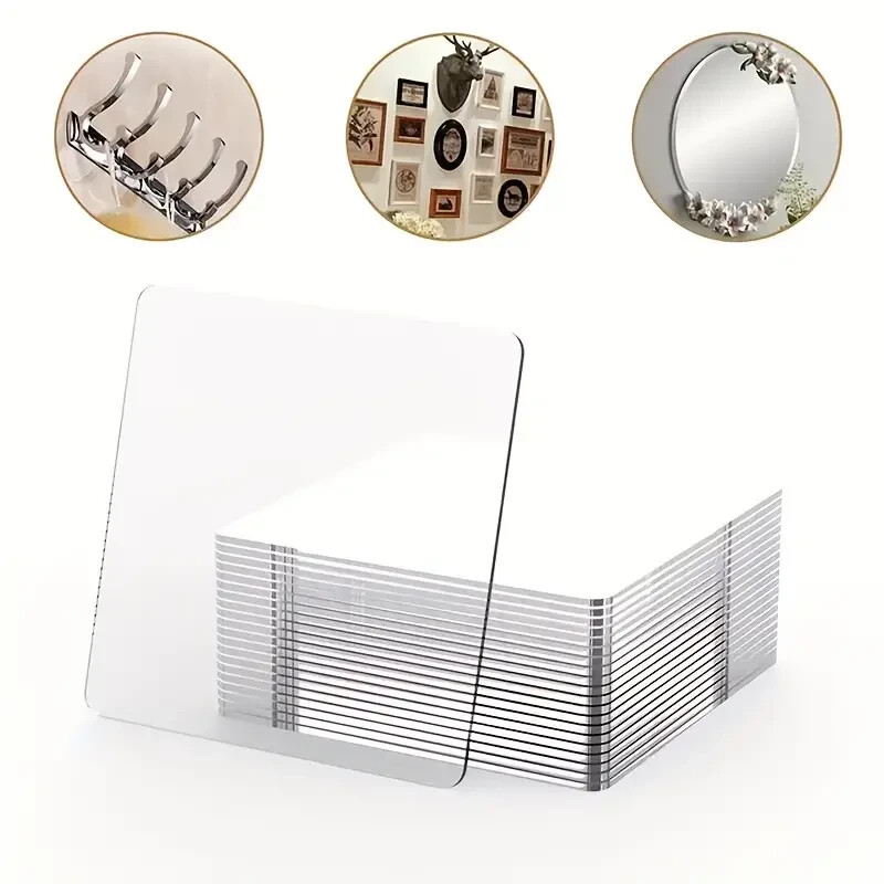 20pc Double Sided Mounting Sticky Tape Adhesive Heat Resistant Waterproof Wall