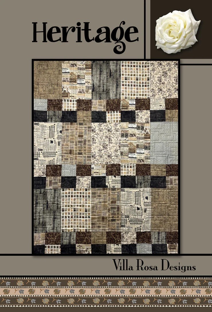 Heritage Quilt Pattern-A Fat Quarter Pattern