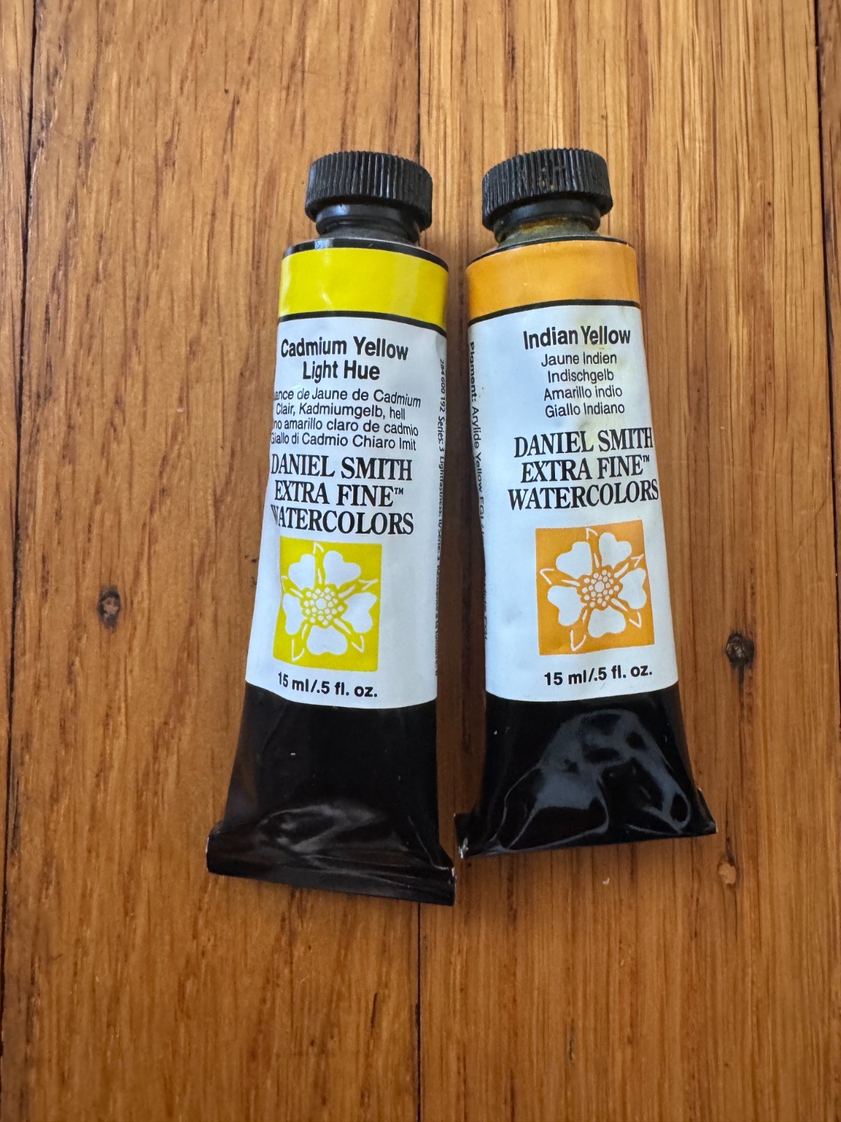 NEW Daniel Smith Extra Fine Watercolor 9-Tube Set + Princeton Neptune Brush Lot