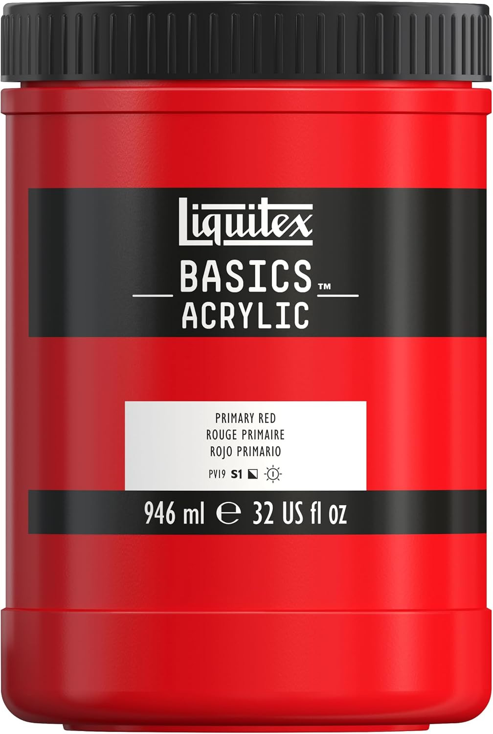 BASICS Acrylic Paint, 118Ml (4-Oz) Tube, Titanium White