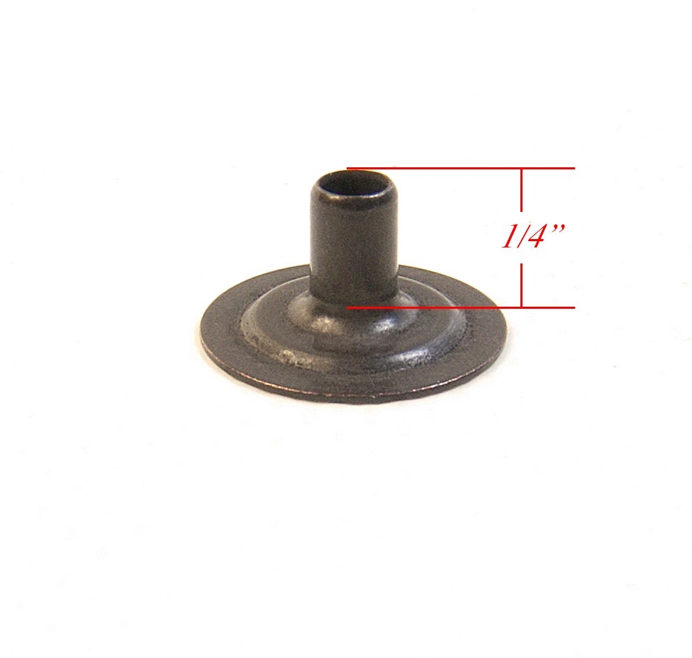 Snaps, Military Black Oxide, Line 24 Standard Sized Snaps