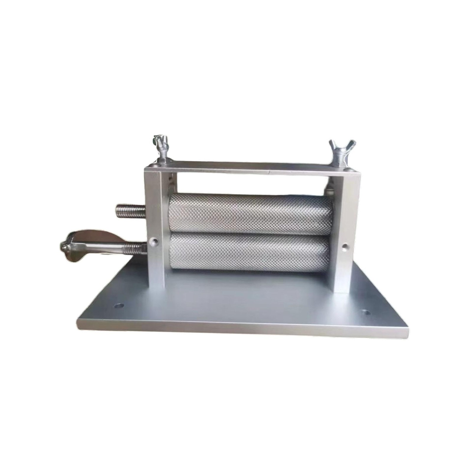 Dried Squid Embossing Machine, Practical Hand Crank Manual Embossing Rolling …