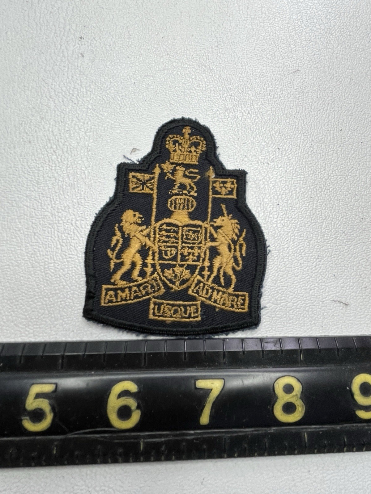 Canadian Coat Of Arms Patch T073