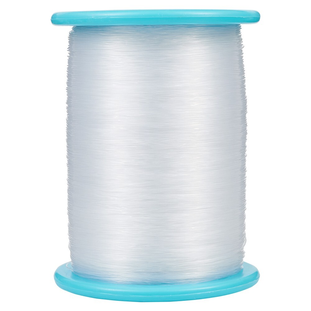 1 Roll White Fishing Thread Nylon Wire For DIY Crafts Jewelry Making 0.25~1.0MM