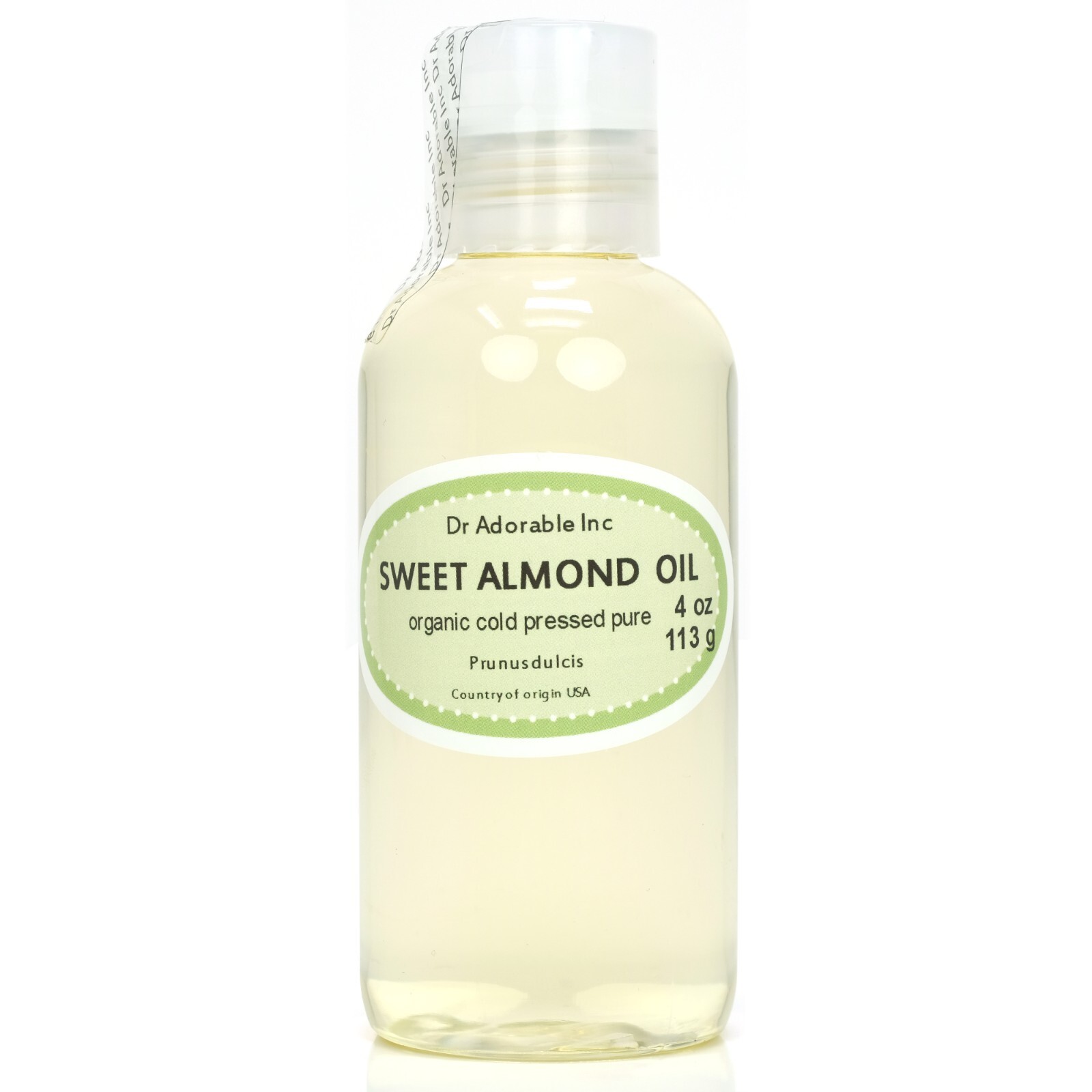 4 oz Original Sweet Almond Oil Pure Soften Smooth Skin Massage Free Shipping