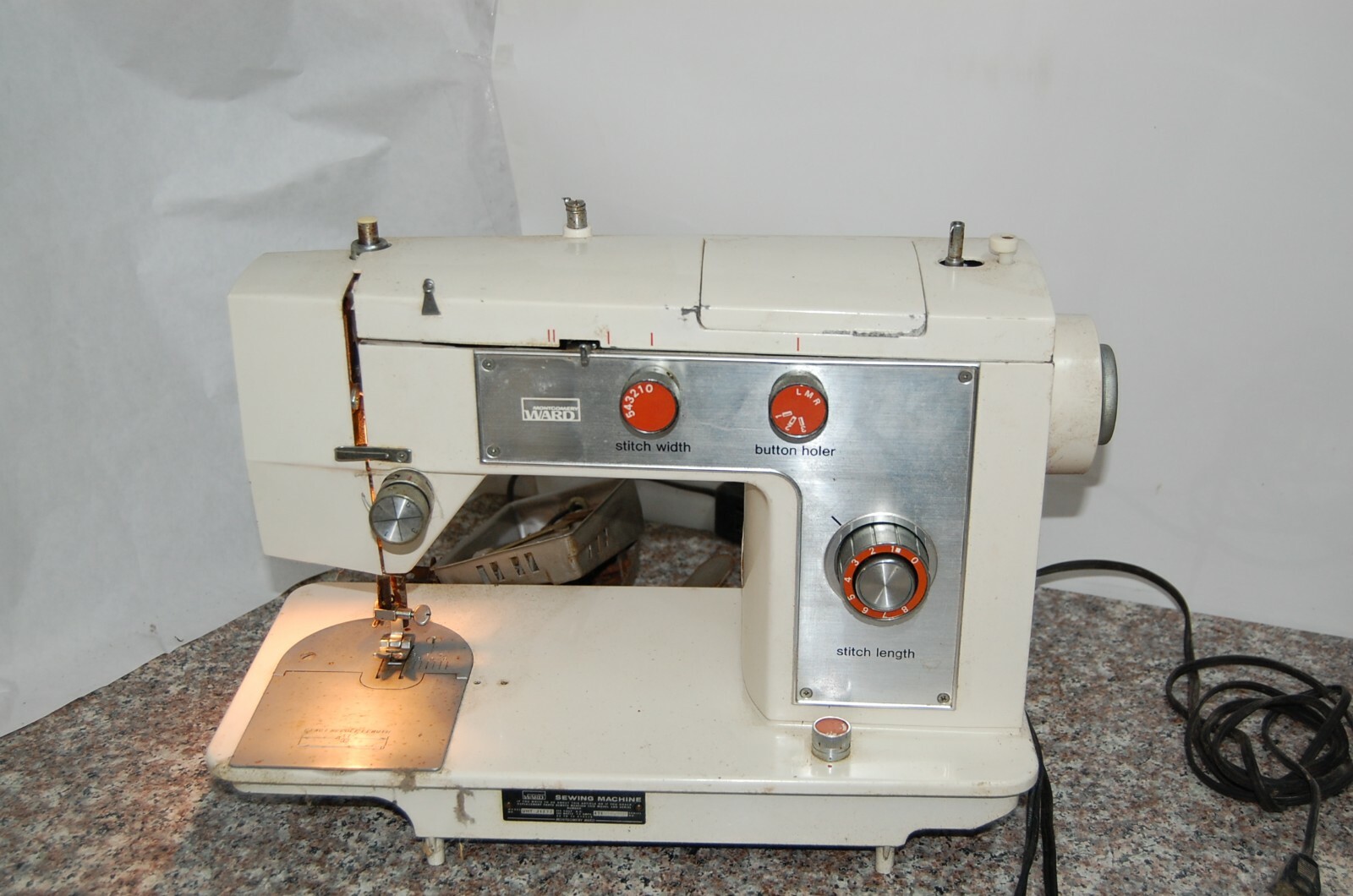 L5 Montgomery Ward Sewing Machine UHT J1277 PARTS Free shipping, discounts