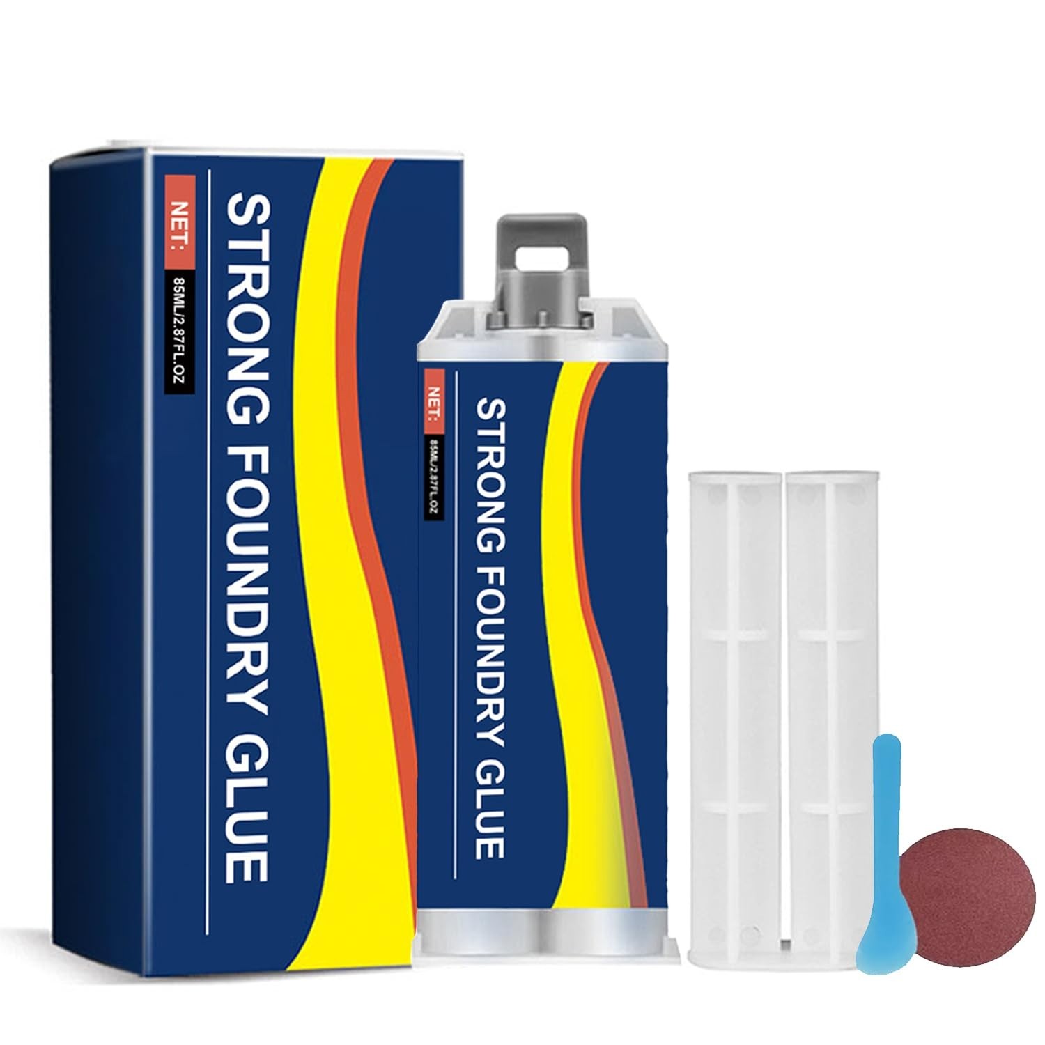 Strong Foundry Glue, High Temperature Resistant Casting Repair,Metal Repair Glue