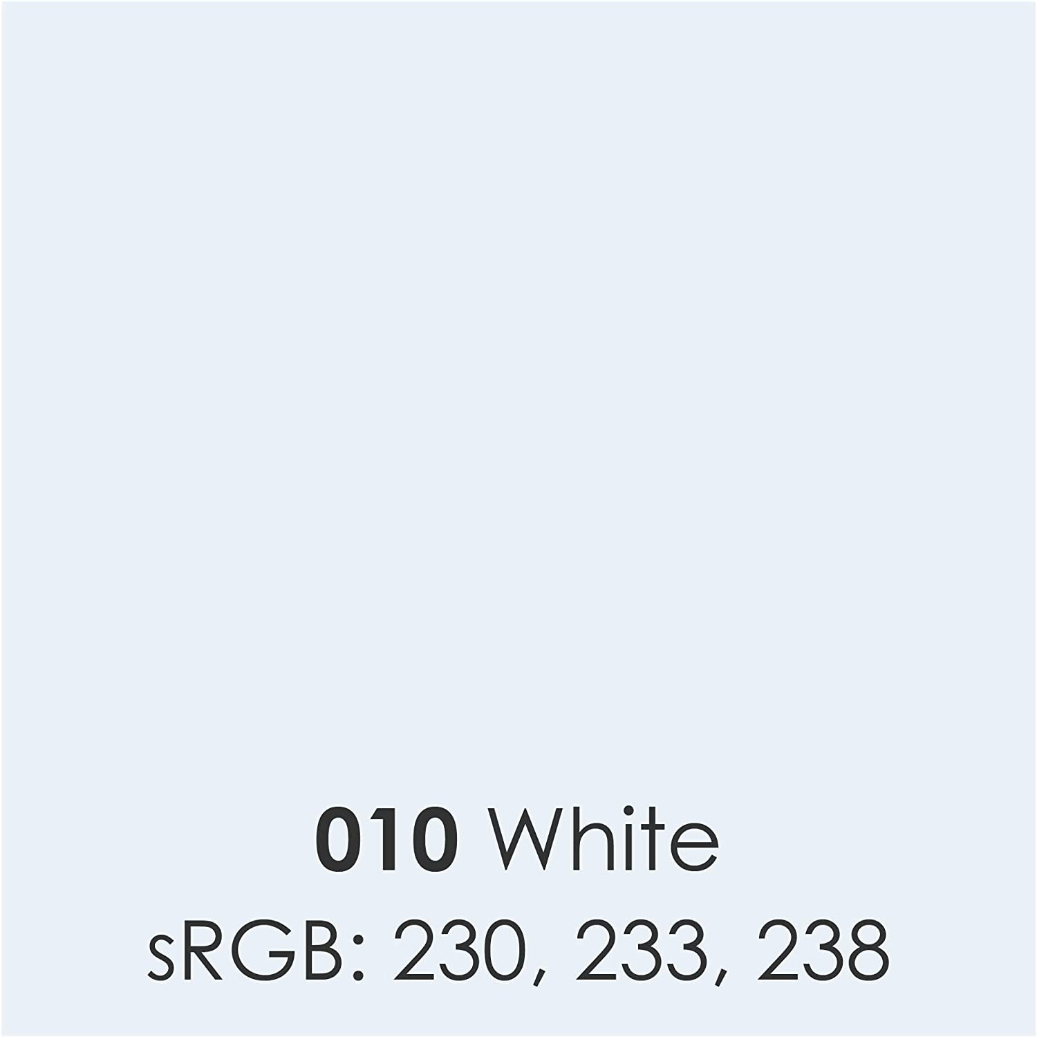 Oracle 651 Glossy Permanent Vinyl Rolls 12 X 6 Ft R White Permanent Adhesive
