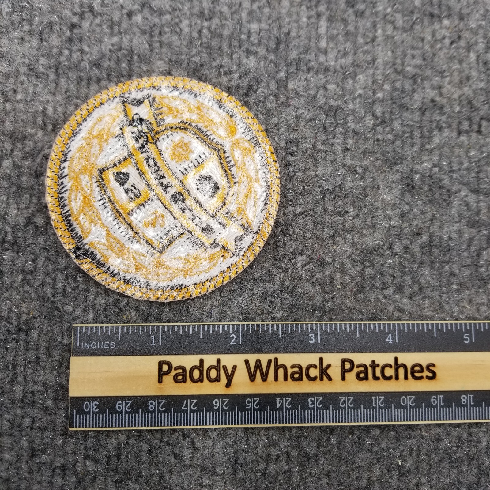 Yacht Club Patch Crest Coat Of Arms