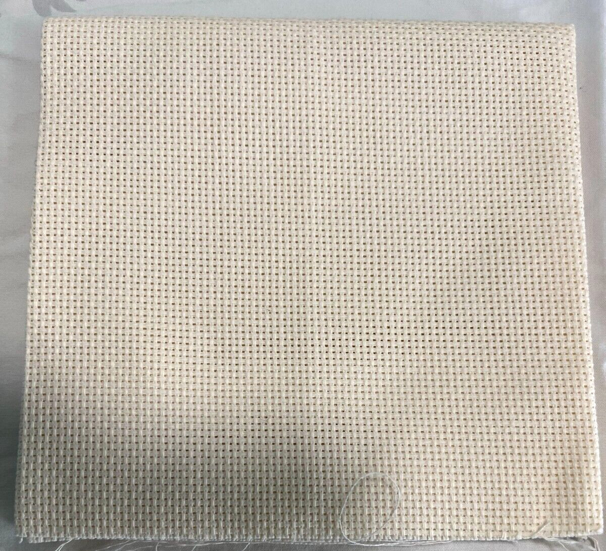 Cross Stitch Fabric Tan 14 count Aida Cotton 18 x 12 NEW (G5146)