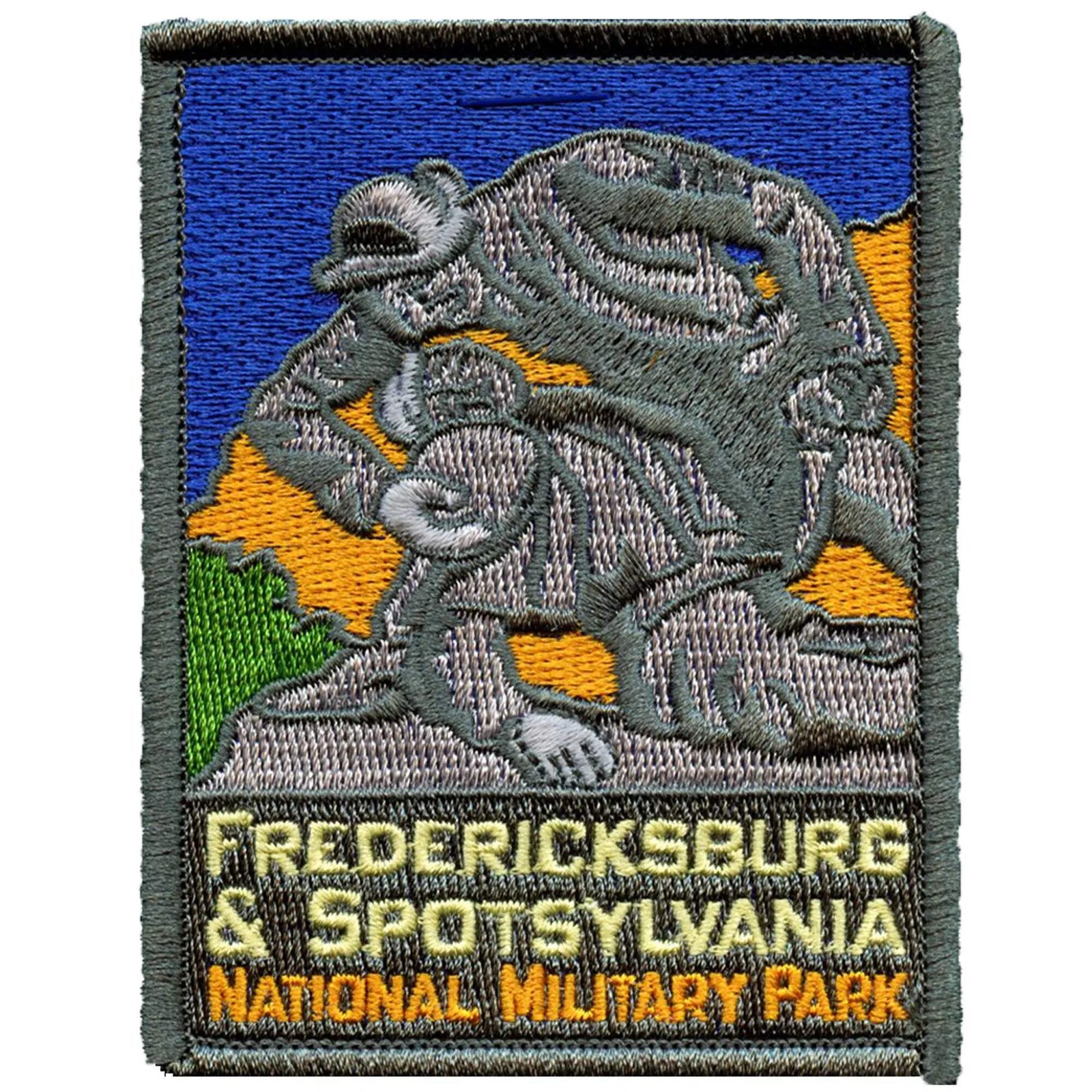 Fredericksburg And Spotsylvania National Military Park Patch History Battle Trav