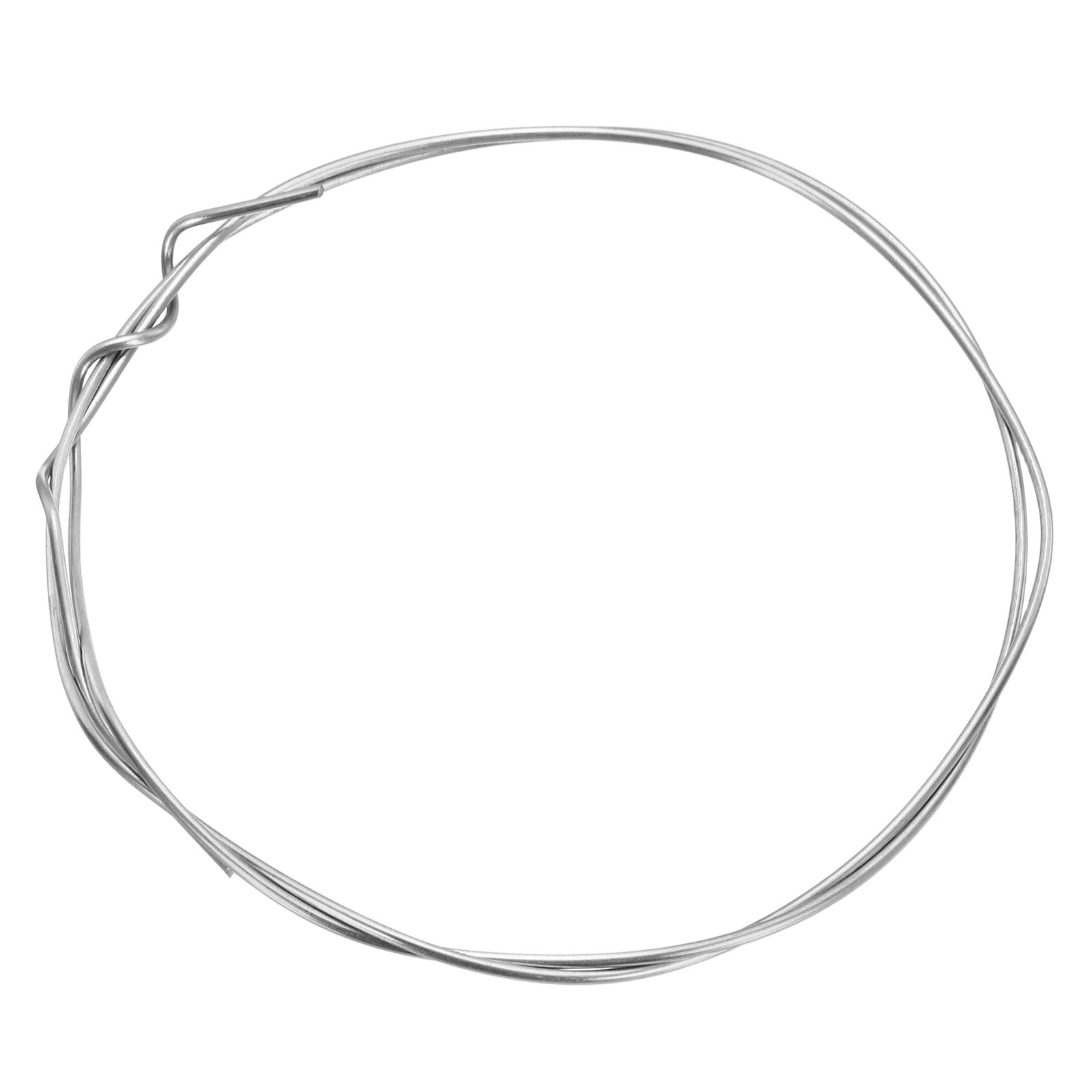 Titanium Wire TA2 3.3 Feet/1m 12 Gauge 2mm Silver | GR2 Pure Titanium Wires