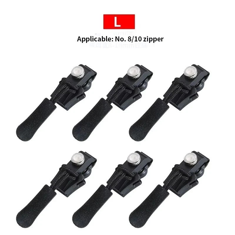 12/06/03 PCS Universal Quick‑Fix Zipper Repair Kit Detachable Slider Replacement