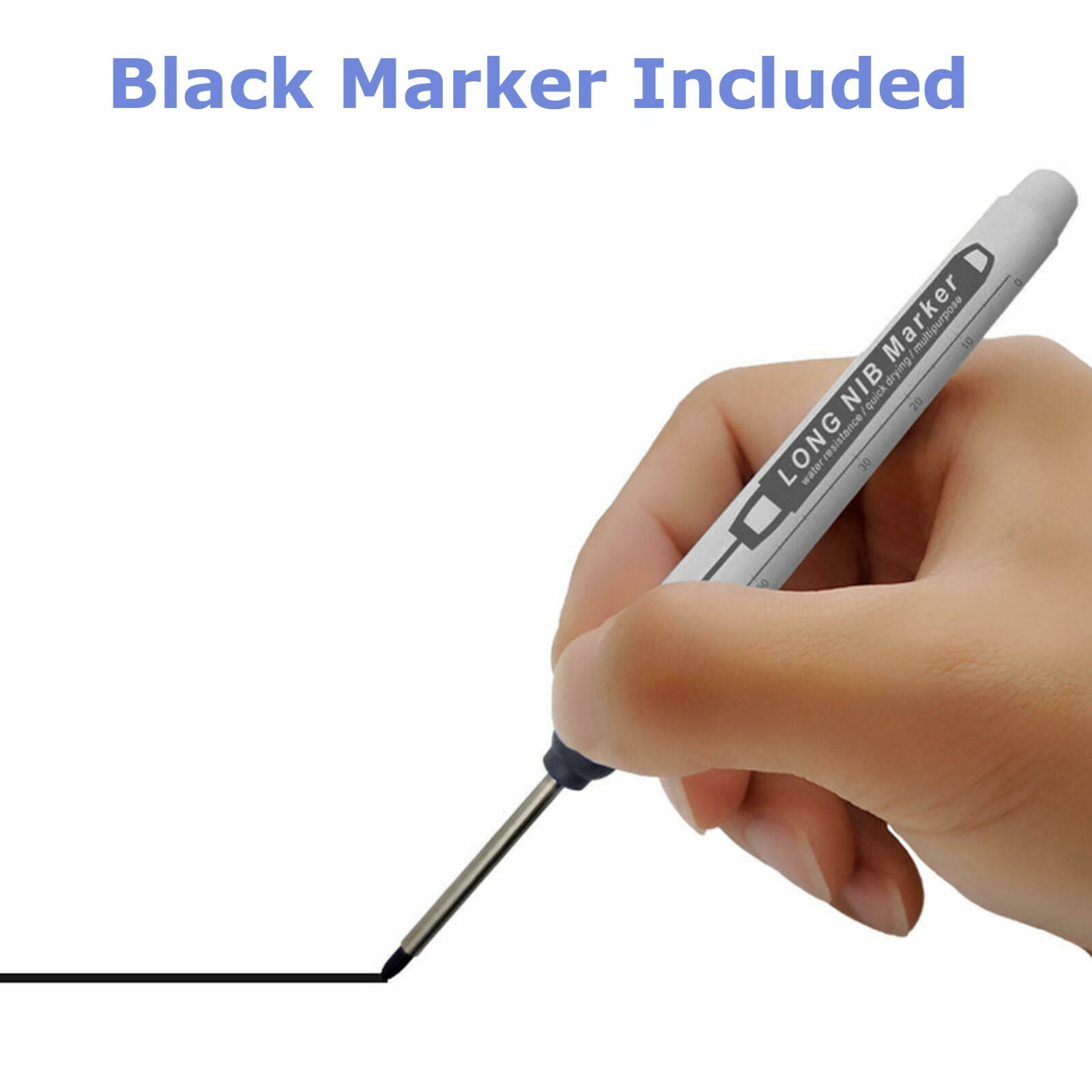 Leather Hole Punch Belt Tool 6 Sizes Puncher Revolving Pliers Heavy Duty +Marker