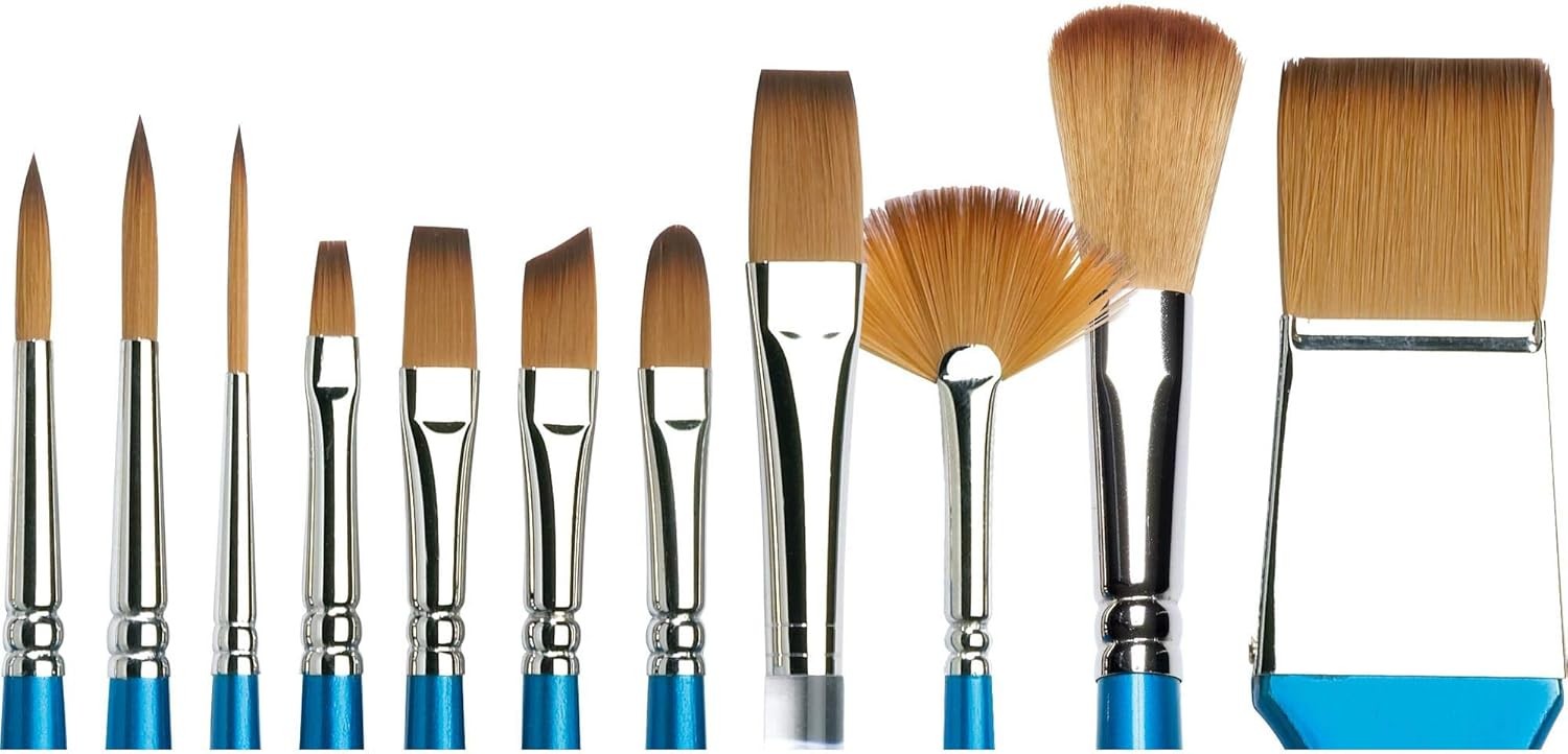 Winsor & Newton Cotman Water Colour Series 888 Short Handle Synthetic Brush, SH