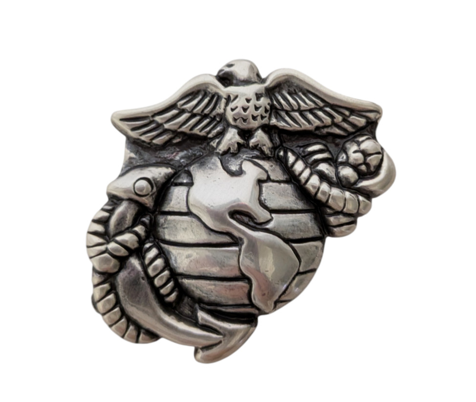 USMC / Marine Corps – Eagle Globe Anchor Concho (screw back)