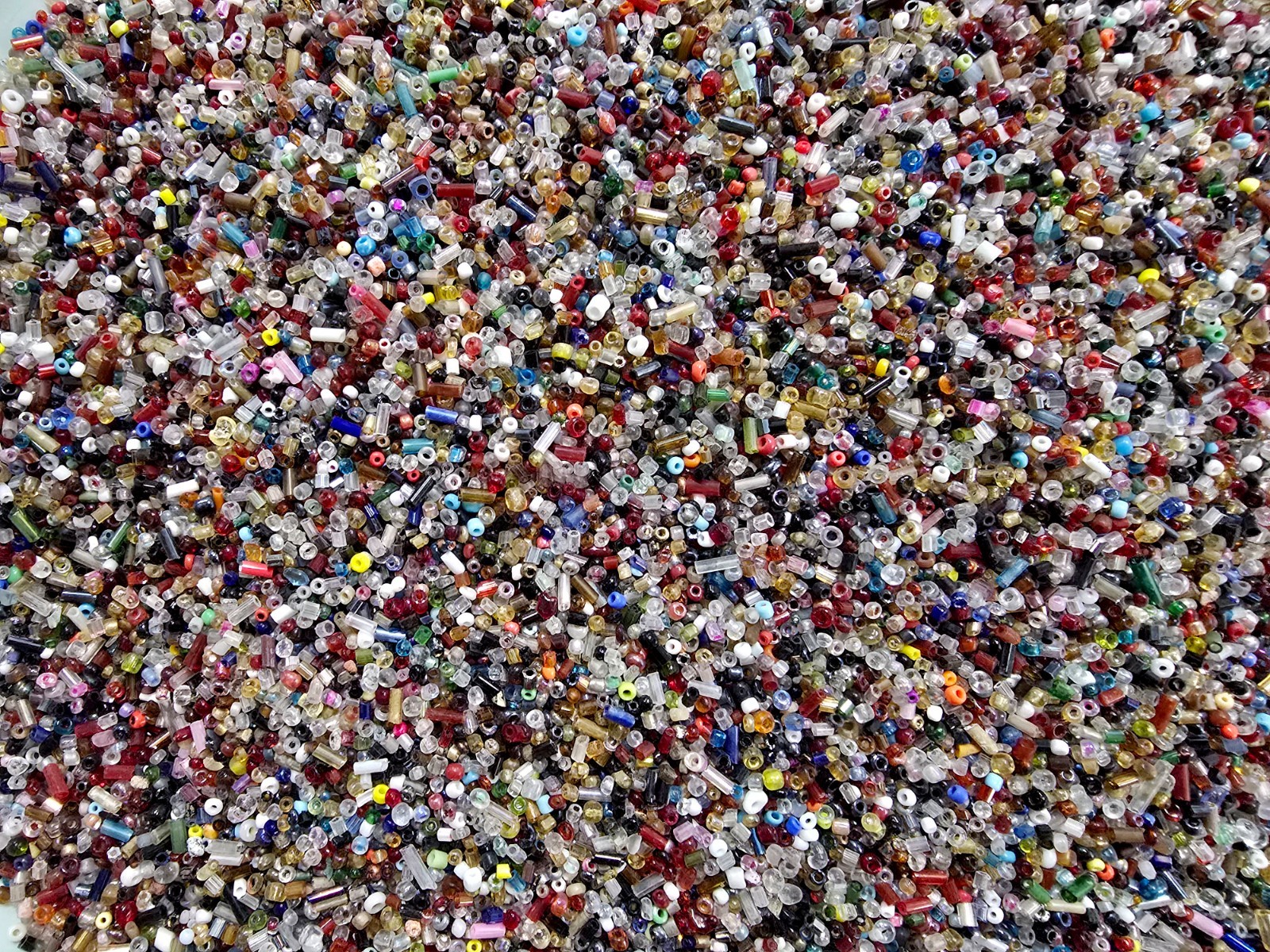 Seed Beads Mix By The Pound Bulk Wholesale Seed & Bugle Beads Lot Assorted Color