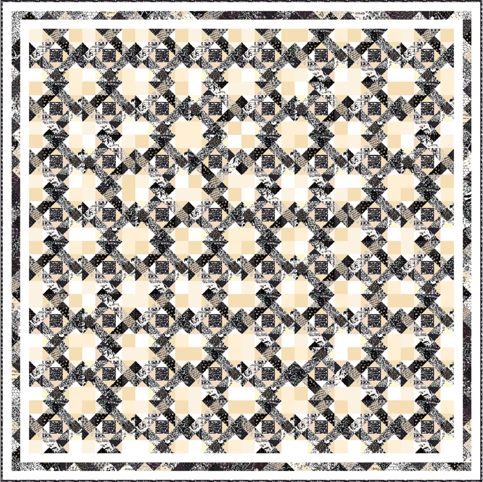 ENGELBERT – Pre-cut Quilt Kit -All Sizes -by Quilt-Addicts – USA Only