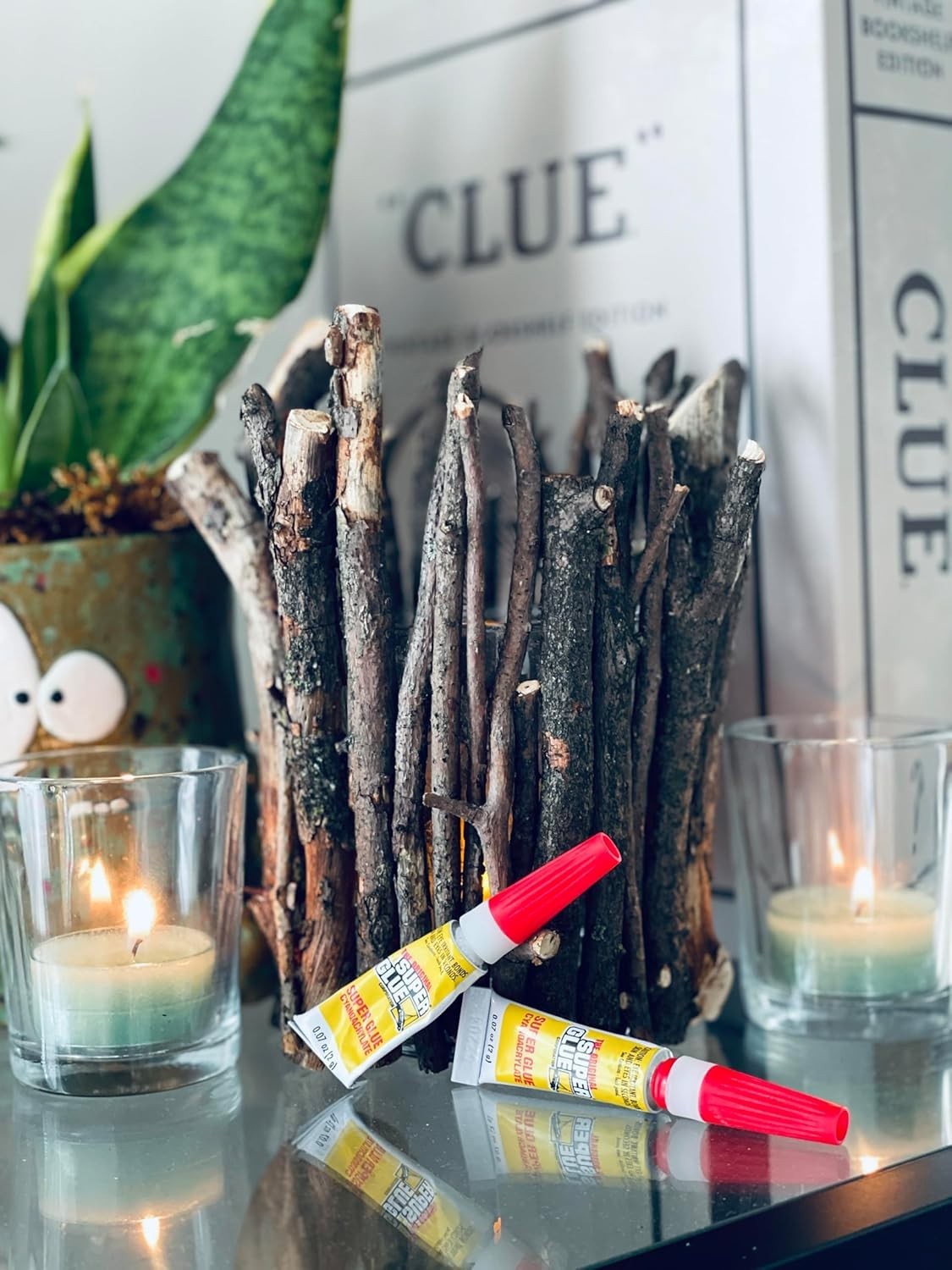Precision Tip Super Glue, 12 x 2-Gram Tubes for Instant Bonding on All Surfaces