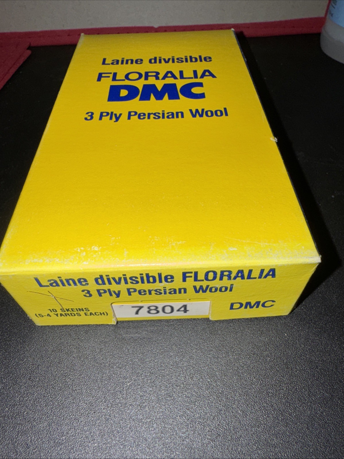 DMC Floralia Laine 3 Ply Persian Wool 3 Ply Yarn- #7804- Box Of 10