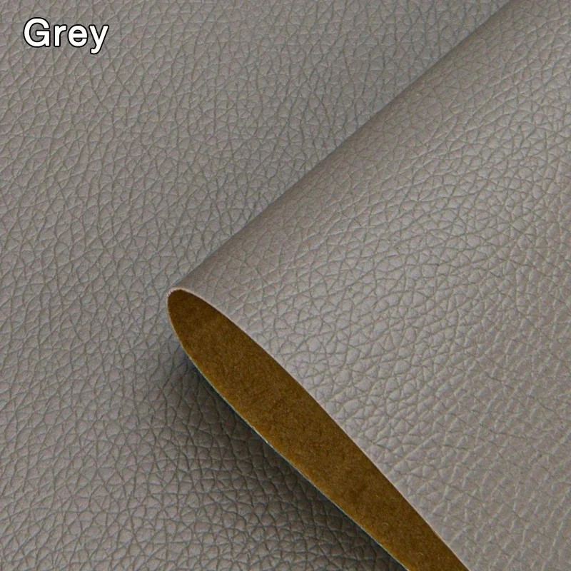 Self Adhesive Vinyl Faux Leather Fabric Repair Patch Kit for Car seat Sofas