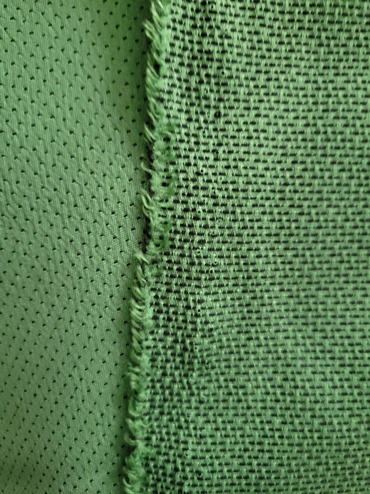 Green Textured Polyester Fabric Textile Material, Textured Pattern Polyester