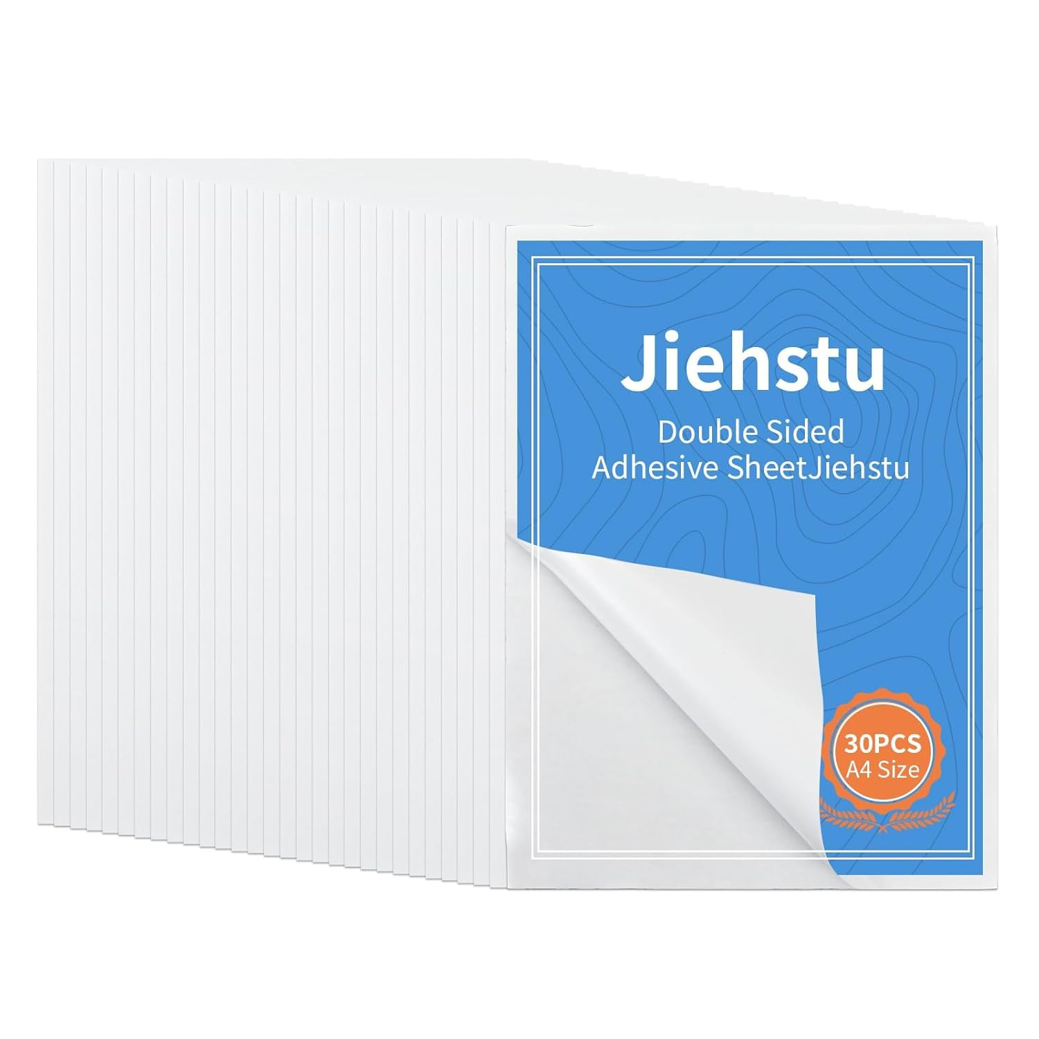 30 Sheets A4 Double Sided Adhesive Sheets, 8.3 x 11.5 Inch Super Strong Sticky T