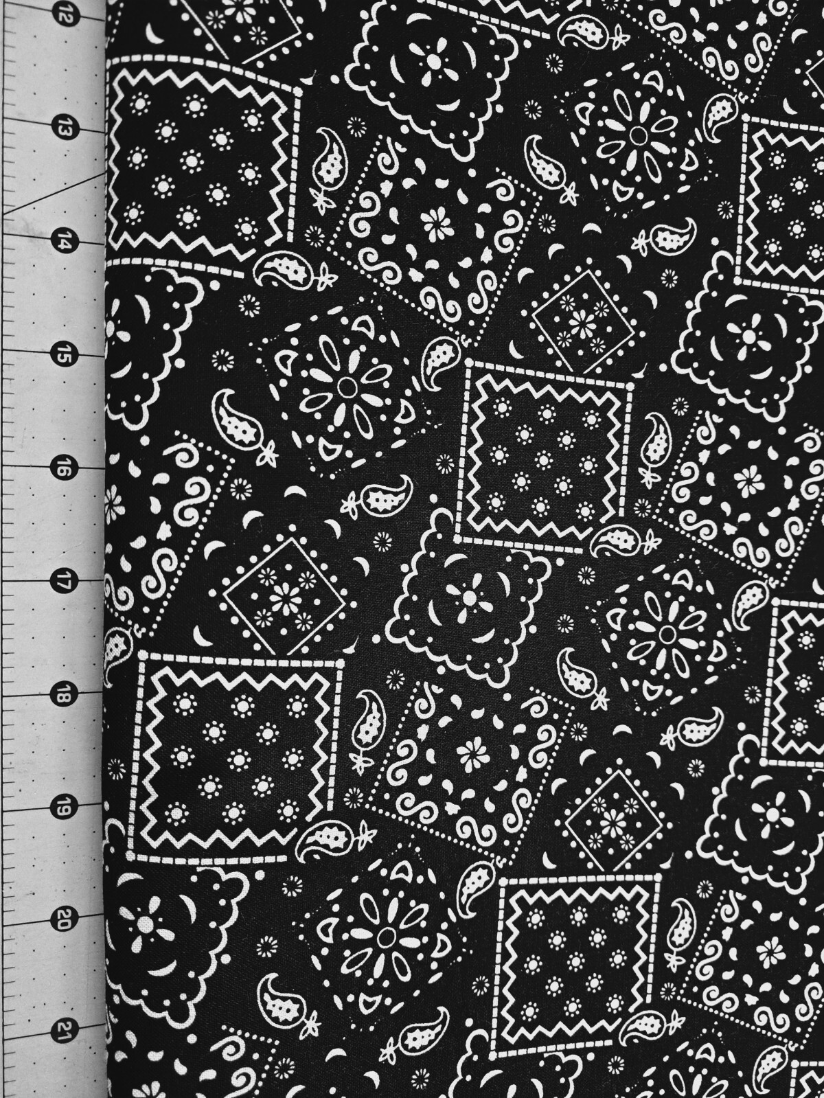 Blazin Bandana 100% Cotton Fabric #1303
