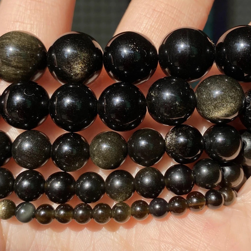 Natural Gemstone Round Loose Beads | For DIY Bracelet, Necklace & Jewelry Making
