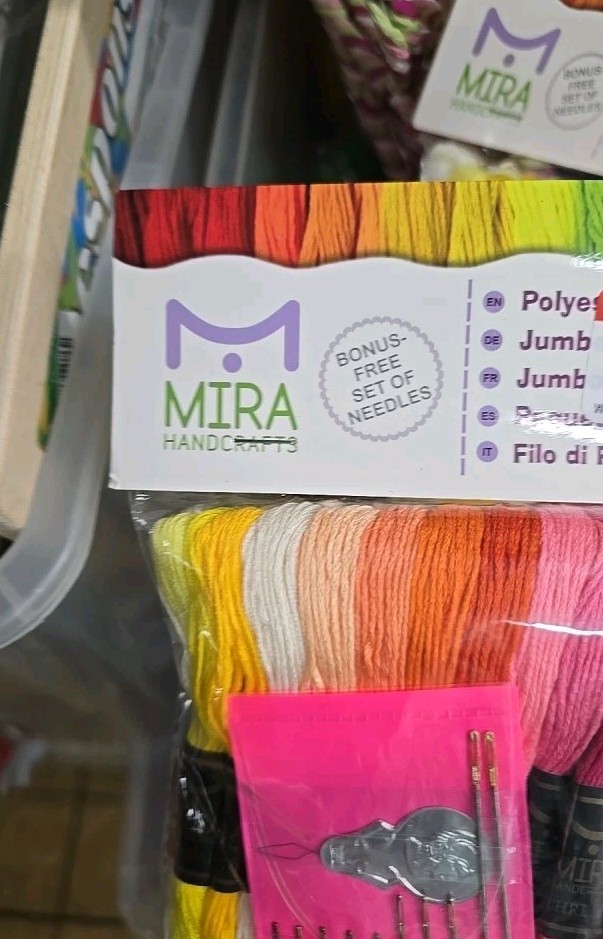 Mira Handcrafts 105 Skein Jumbo Pack with Bonus Needles