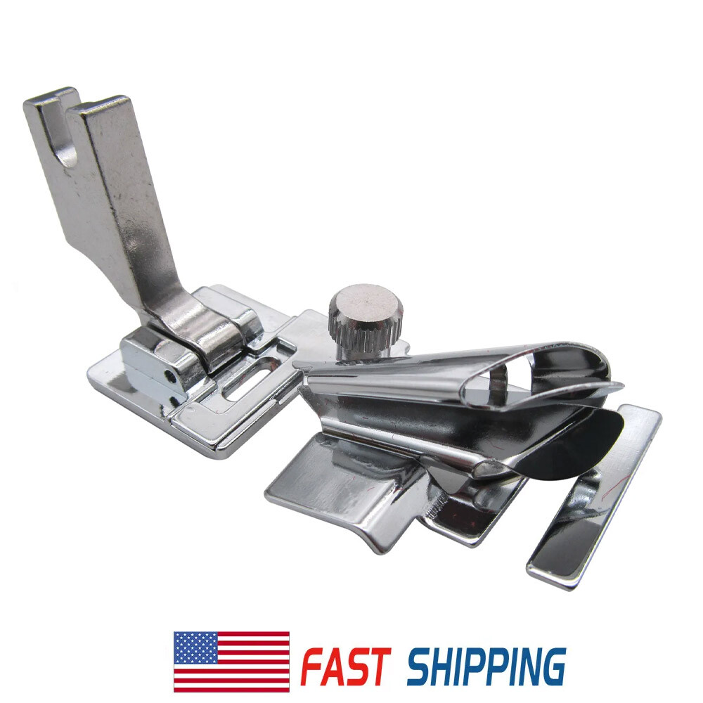 High Shank 1/4″ Bias Binder Foot For Brother Juki DDL Pfaff High Shank Sewing