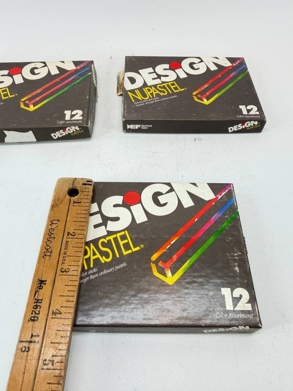 Vintage Design Nupastel Pastel Stick Mixed Set Lot Germany USA 0.86Lb
