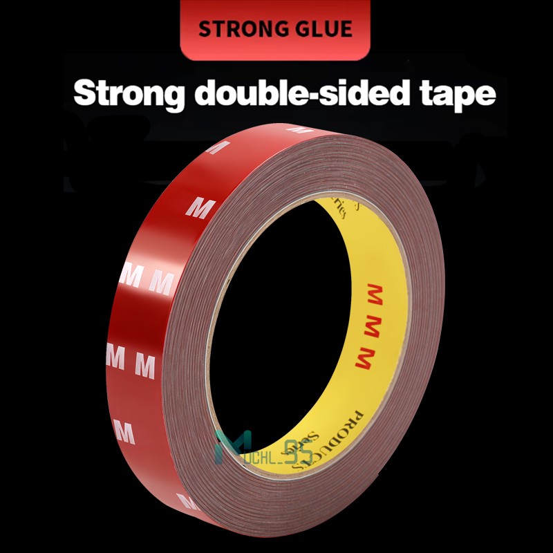 16.40Ft Automotive Tape Stick Car Emblems,Waterproof Automotive Double Sided 5M