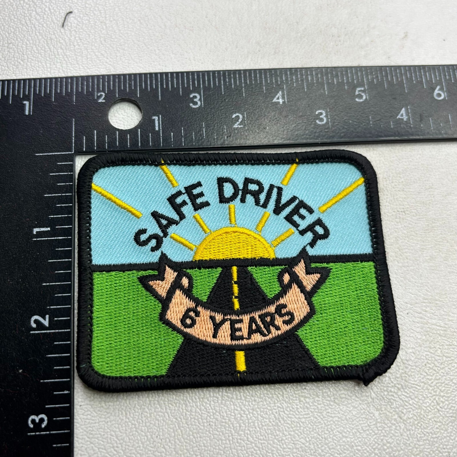 Trucking Award SAFE DRIVER 6 YEARS Trucker Patch 80G3