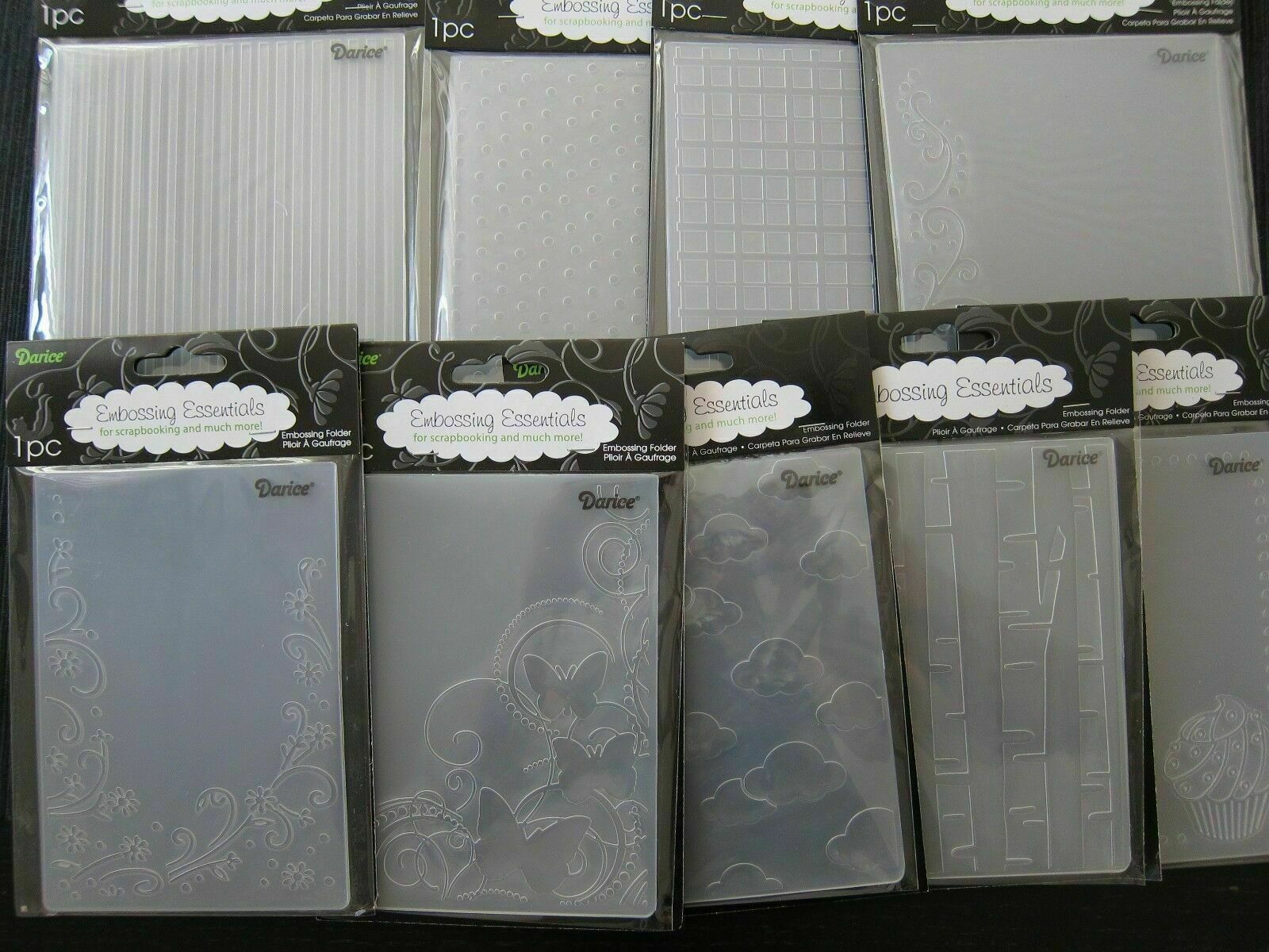 Darice Essentials Embossing Folder (Multiple Listing) Universal Folders