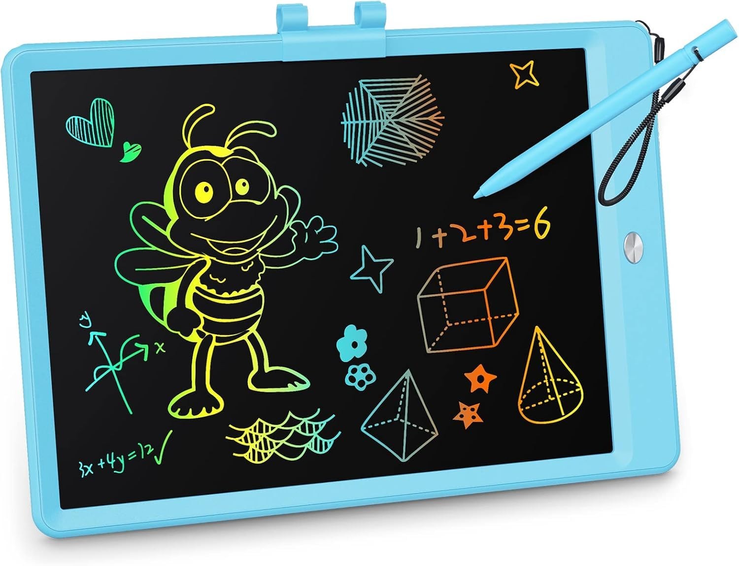 Kokodi Lcd Writing Tablet Gifts For 3 Years Old Boys And Girls10 Inch Colorful