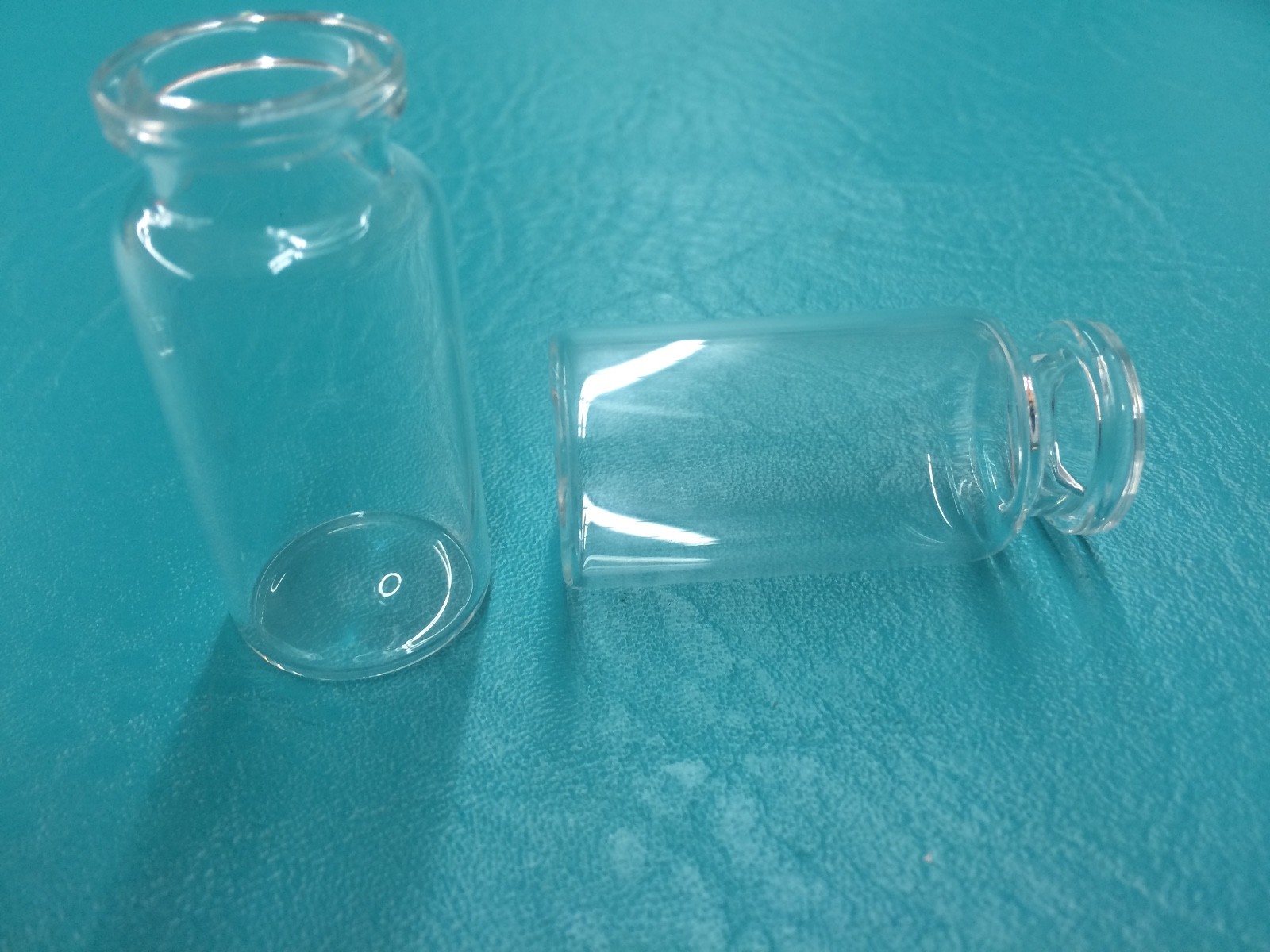 20 Gerreshemeier Vials Rubber Cap Lid 10ml 24 x 50 mm Crafting Glass Bottle