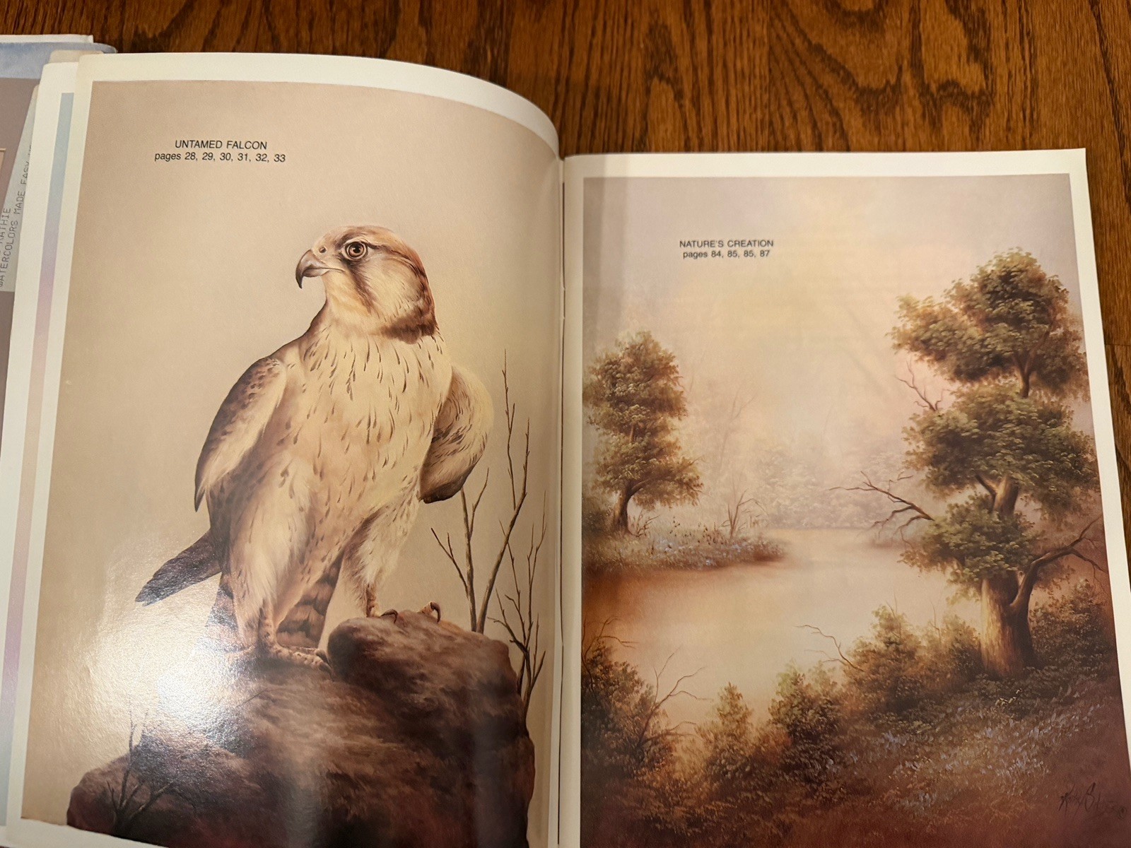 Susan Scheewe Presents Watercolor & Animal Painting Lot (8) 1983–1992