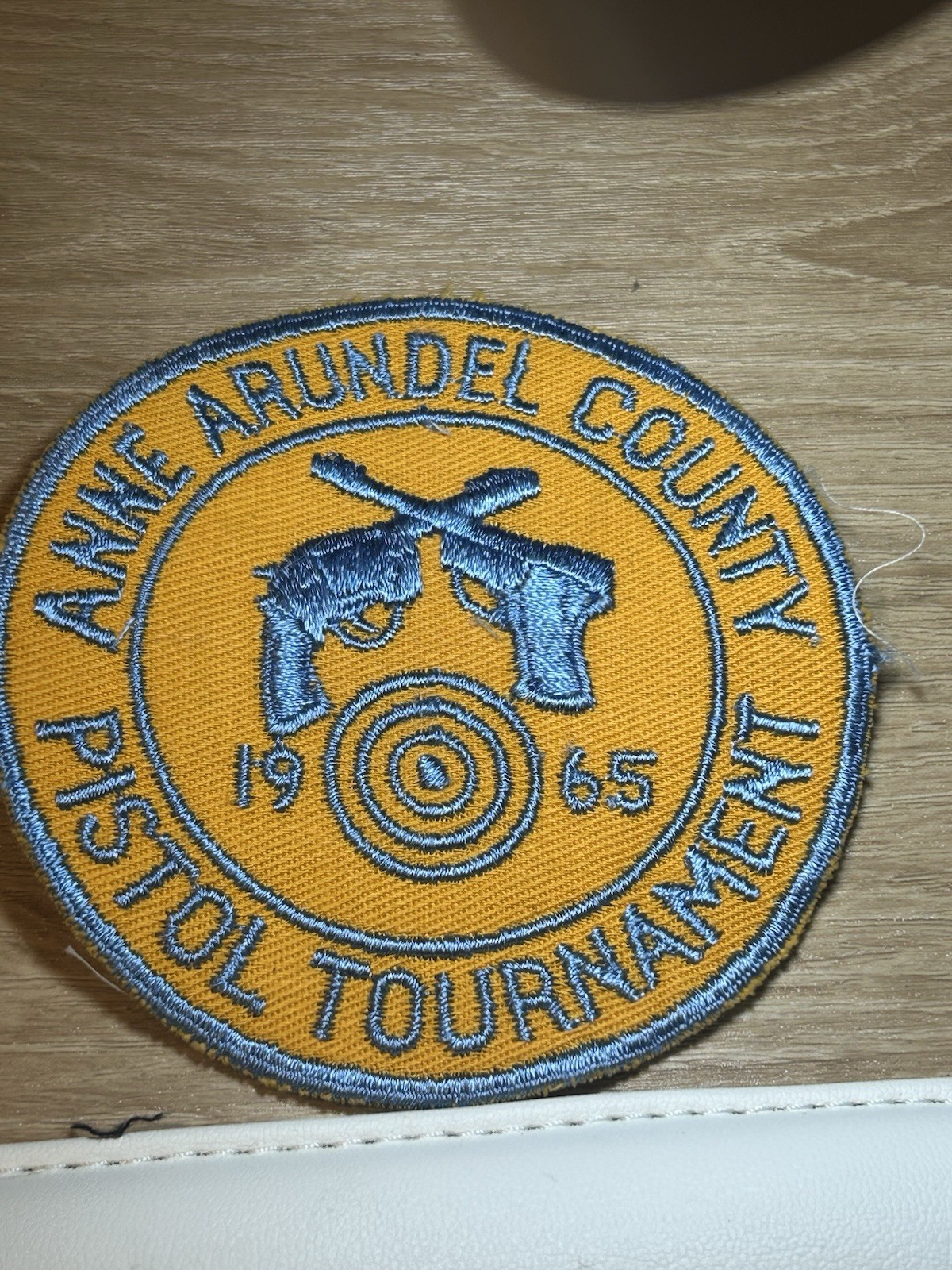 Anne Arundel County Pistol Tournament 1965 Sports Embroidered Sew-On Patch